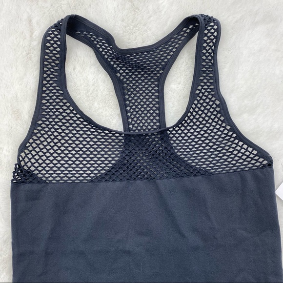 NWT Z By Zella Mesh Active Tank Top - Picture 2 of 6